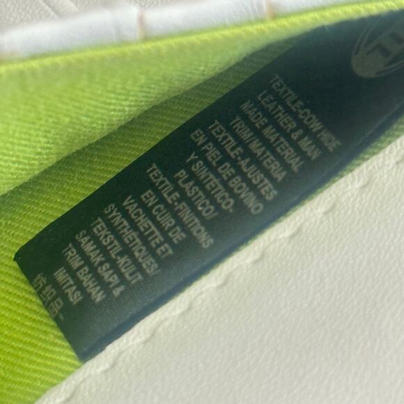 Fossil Tessa Zip Around Clutch Wallet Lime Natural Gymnast Diver Print - Picture 12 of 12